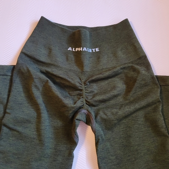 Alphalete Amplify Leggings Kaki - Picture 2 of 3